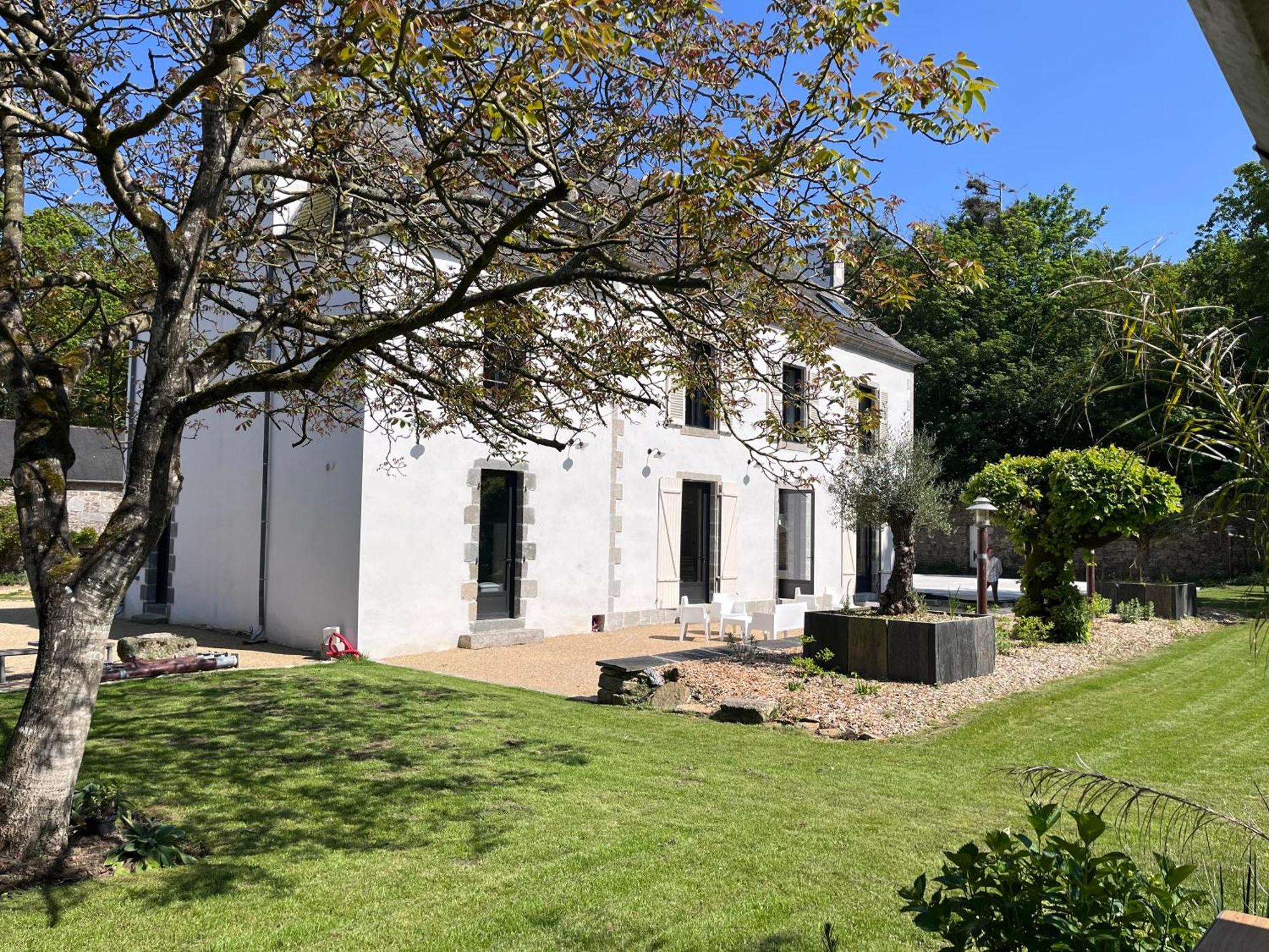 Manoir Du Menec Chambre Le Folgoet Bagian luar foto
